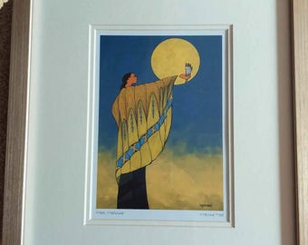Maxine Noel Ioyan Mani SIGNED Lmtd Ed. Print Framed, First Nations