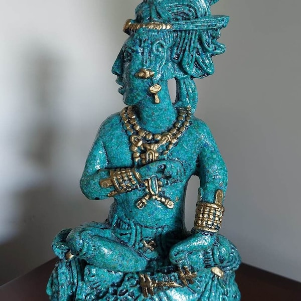 Mayan Statue Etsy