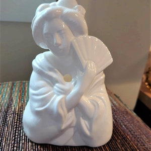 Geisha Girl, Aziatische Oosterse keramische cocktailkop Tiki-bargerei