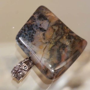 Vintage Jasper Stone Pendant
