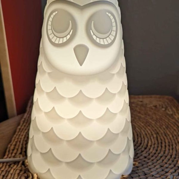 White Owl Ikea Light