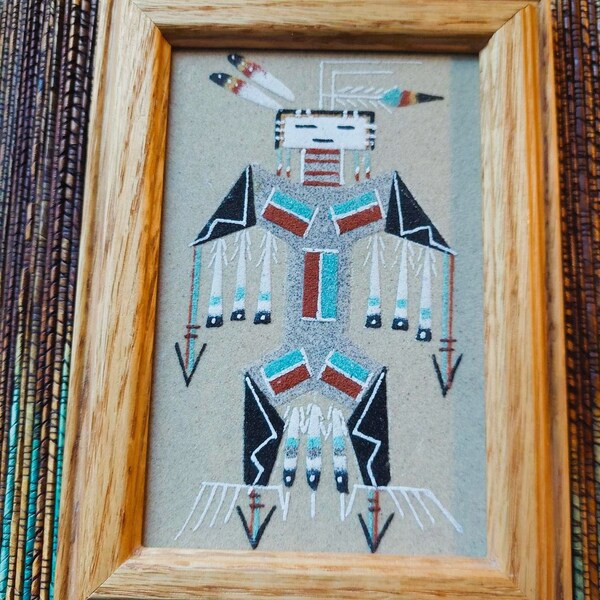 Sand Painting Art Etsy