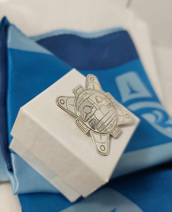 Native First Nations Signed SUN Design Sterling S… - image 6