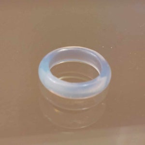 Vintage Moonstone Polished Ring- Size 7.5