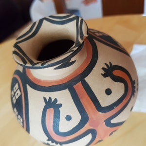 Vintage Gansu+ Hand Painted Pottery Vase