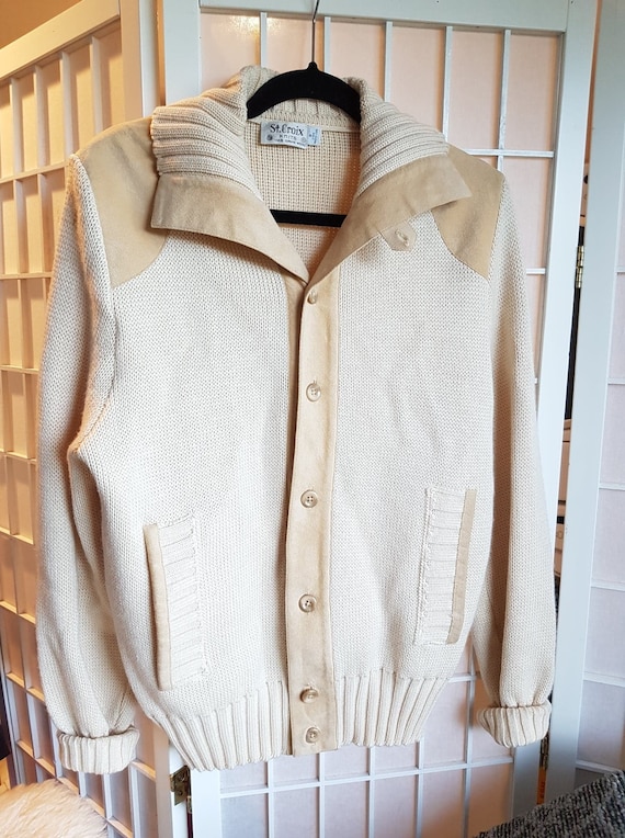 St. Croix Vintage Zephyr Wool and Suede leather C