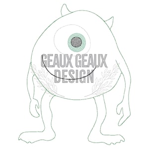 Happy Little Monster Quick Stitch