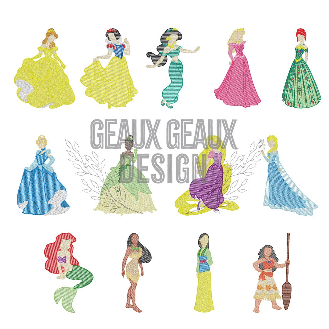 Princess From Scratch Build Your Own Princess Set - Etsy