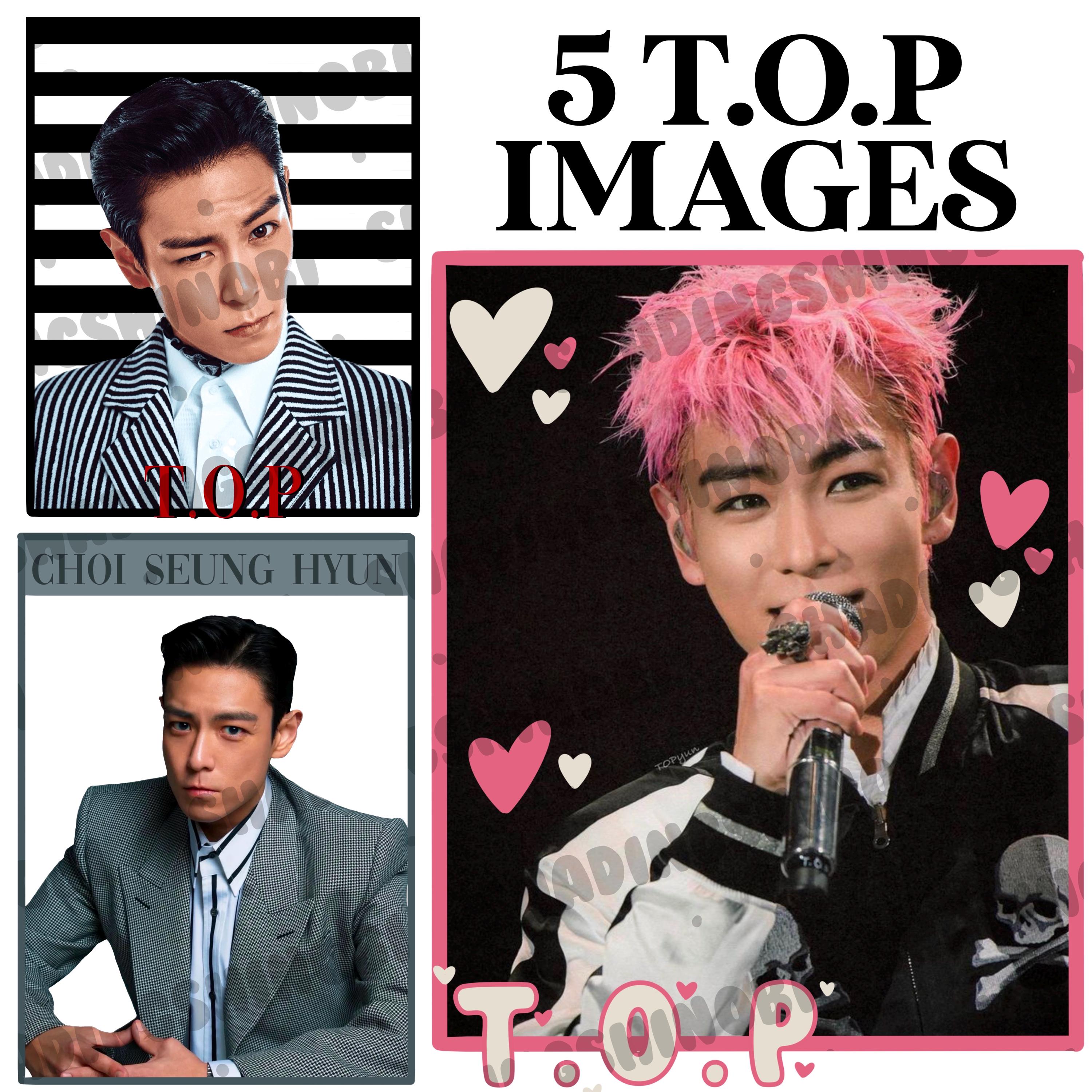 bigbang(ビッグバン)のT.O.P(チェ・スンヒョン)の缶バッジ4種類 BIGBANG - bigbang(ビッグバン)のT.O.P(チェ・スンヒョン)の缶