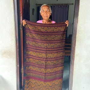 Traditional Ikat Sarong Flores Indonesia