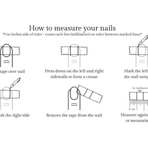 Coraline Inspired Almond Press on Nails: Handmade False Nails - Etsy