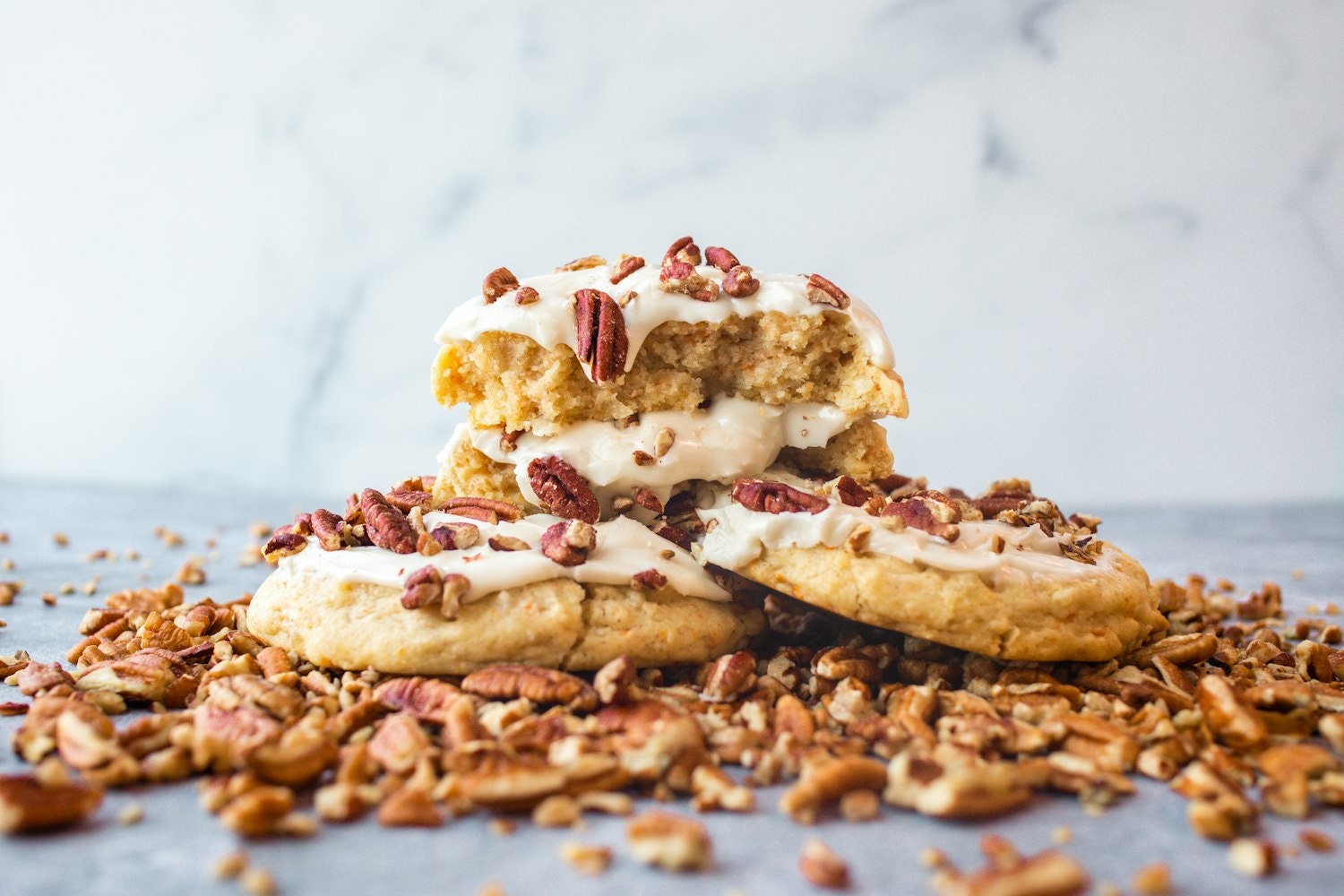 Giant Carrot Cake Cookie Recipe/Carrot Cake Cheesecake Cookie Recipe/Jumbo Cookies/Desserts/Bakery Recipes/Best Cookie Recipe