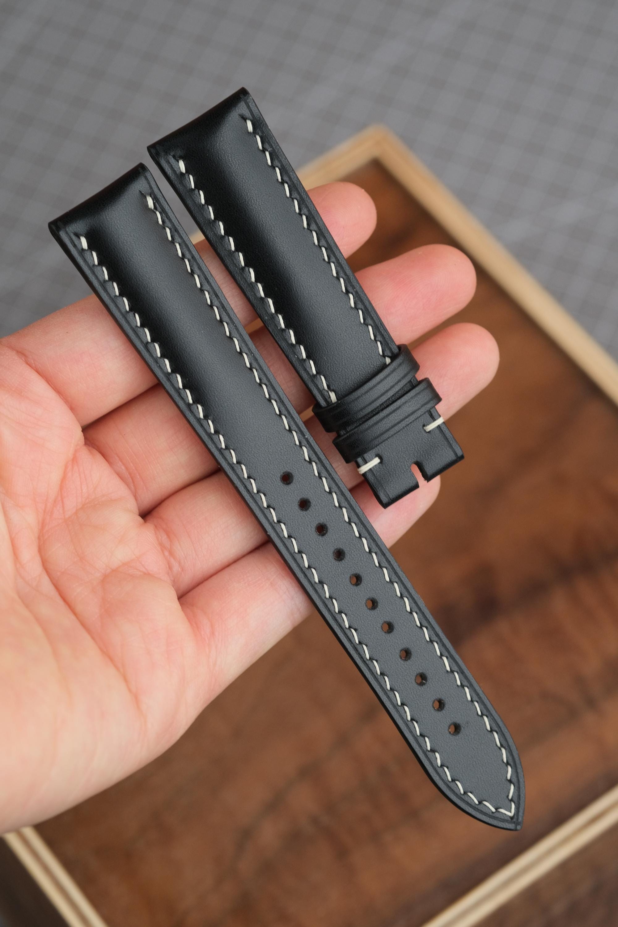 Tudor black bay strap - Etsy 日本