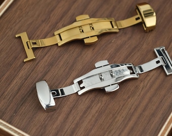 ジラール・ペルゴ 16mm レザーストラップ、18K ソリッド ローズ 