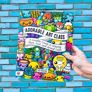 Adorable Art Class Book | How to Draw Kawaii | Cuties Drawing Class | Beginning Drawing | Step By Step Drawing | Kawaii Drawing Guide