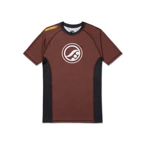 Shoyoroll SS Ranked Rash Guard Training Rash Guard branded bjj MMA No-Gi Grappling Gear Limited Edition Jiujitsu Apparel for kids & Adults