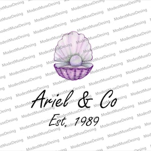 Ariel and Co Png , Little Mermaid Png, Ariel Png, Mermaid Clipart, Little Mermaid Png, Princess Png, Instant Download, Digital File