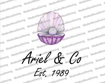 Ariel and Co Png , Little Mermaid Png, Ariel Png, Mermaid Clipart, Little Mermaid Png, Princess Png, Instant Download, Digital File