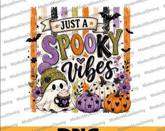 Just a Spooky Vibes Png, Cute Ghost Png, Spooky Vibes Png, Halloween Png, Silly Goose, Preppy Ghost Goose Design, Spooky Goose Halloween
