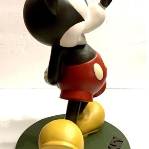 RARE Mickey Mouse Disney Direct Resin 14” large Lawn Garden Statue Figure NIB image 2