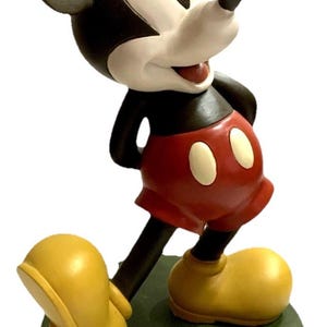 RARE Mickey Mouse Disney Direct Resin 14” large Lawn Garden Statue Figure NIB image 1
