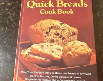Libro de recetas de panes rápidos de Better Homes and Gardens, 1975.