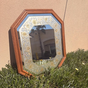 Windsor Mirror Etched - Etsy