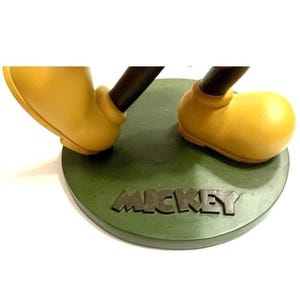 RARE Mickey Mouse Disney Direct Resin 14” large Lawn Garden Statue Figure NIB image 10