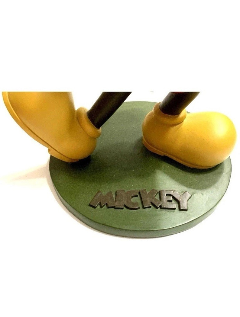RARE Mickey Mouse Disney Direct Resin 14” large Lawn Garden Statue Figure NIB image 10