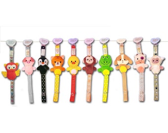 Clip Portaciuccio Animali con nome
