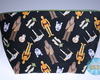 Star Wars Inspired Knitting/Crochet/Yarn Craft Project Bag