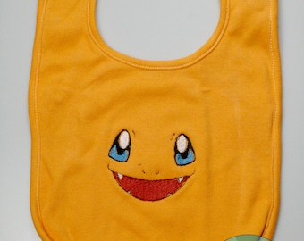 Glumanda Gesicht inspiriert Baby Lätzchen