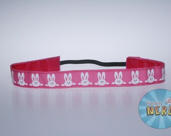 Bunny Faces Easter No Slip Headband