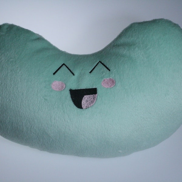 Super Soft Kawaii Lima Bean Pillow Plush