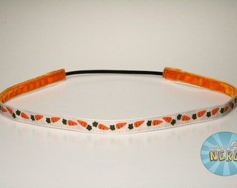 Diadema Skinny Carrots - Diadema sin resbalones//Diadema Grip//SweatyBand - Diadema Primavera/Pascua