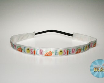 Feliz Diadema de Pascua - Diadema Sin Resbalón//Diadema Grip//SweatyBand - Pascua