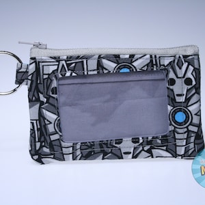 Cartera temática de Cybermen // Cartera para documento de identidad // Cartera monedero // Cartera con cremallera // Estuche para documento de identidad // Cartera con cremallera // Minicartera - Doctor Who