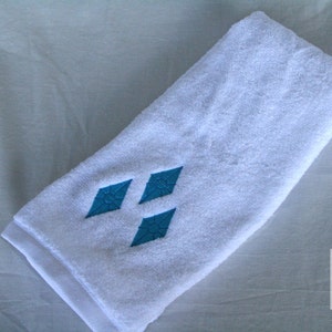 My Little Pony Inspired Towel - Rarity Cutie Mark