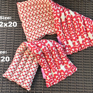 Microwavable Heat Pad, Heat Pack, Heating Pad, Cold & Heat Therapy Pack, Healing, Tummy, Flax seed Rice Bag, Essential Oils, Lavender