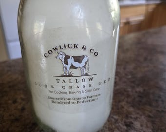 Beef Tallow 100% Grass Fed 32 oz