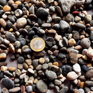 Pebbles craft stones - Beautiful 150 pieces stones for aquarium tiny stones beach stones Buy and help craft stone