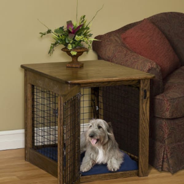 Wooden Dog Crate Etsy