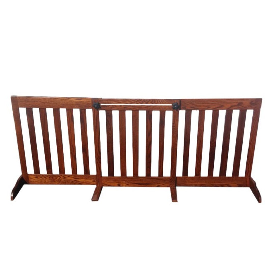 Wooden Dog Gates Baby Gates Indoor Dog Enclosure Stair Etsy