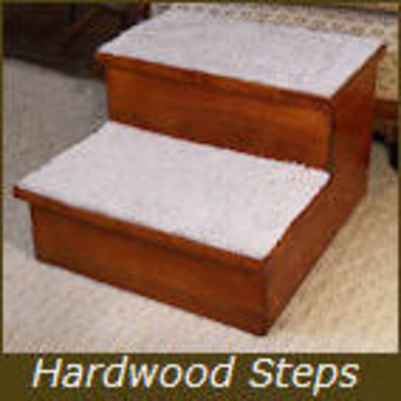 Dog Stairs for Arthritis for Bed Pet Access Step Plan Solid Etsy