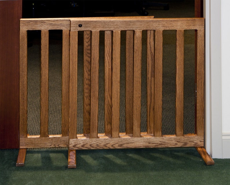 Wooden Dog Gate Baby Gates Indoor Dog Enclosure Stair Gates Etsy