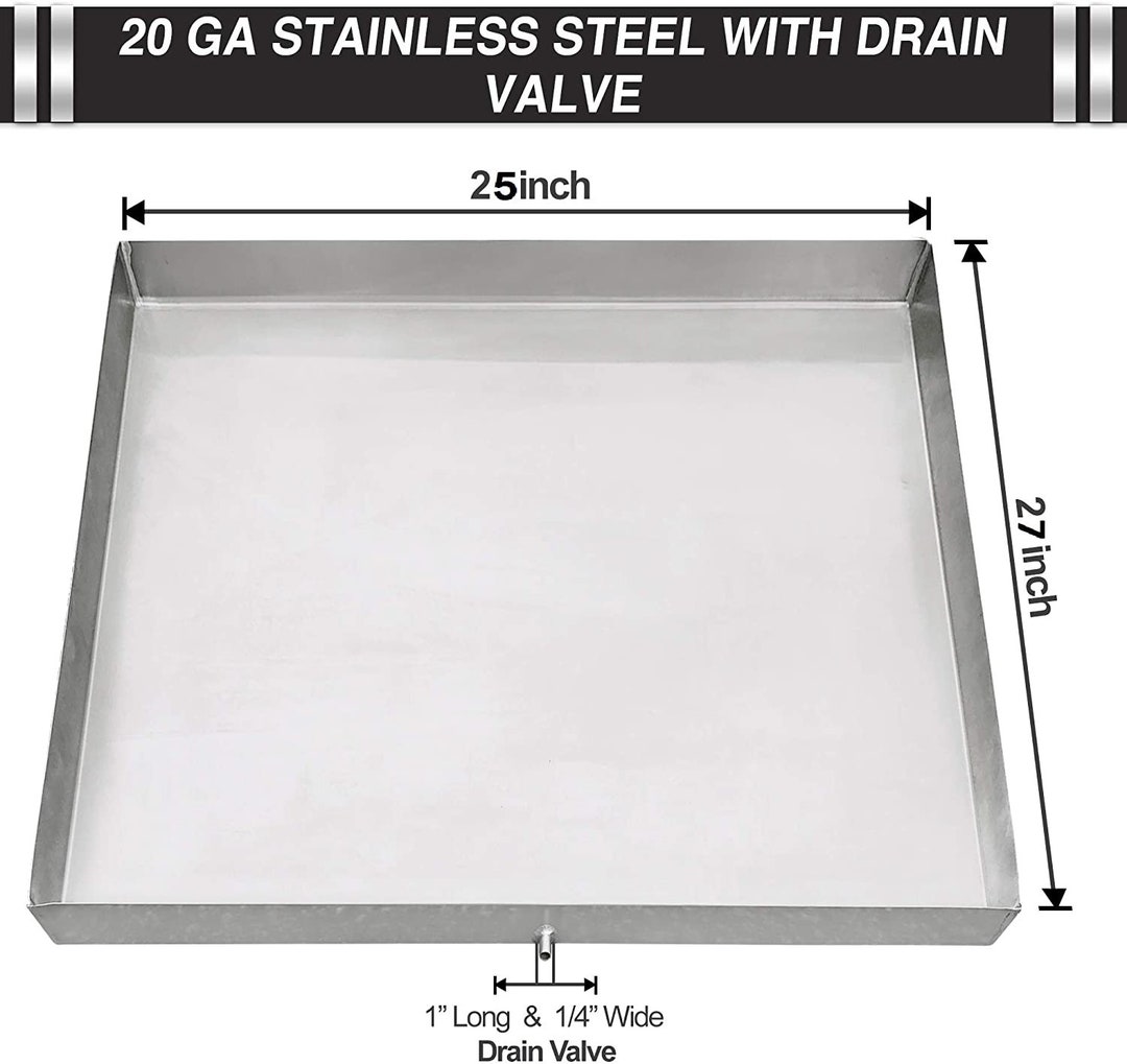 No-rust Stainless Steel Washing Machine Drip Pan | Stainless Steel ...