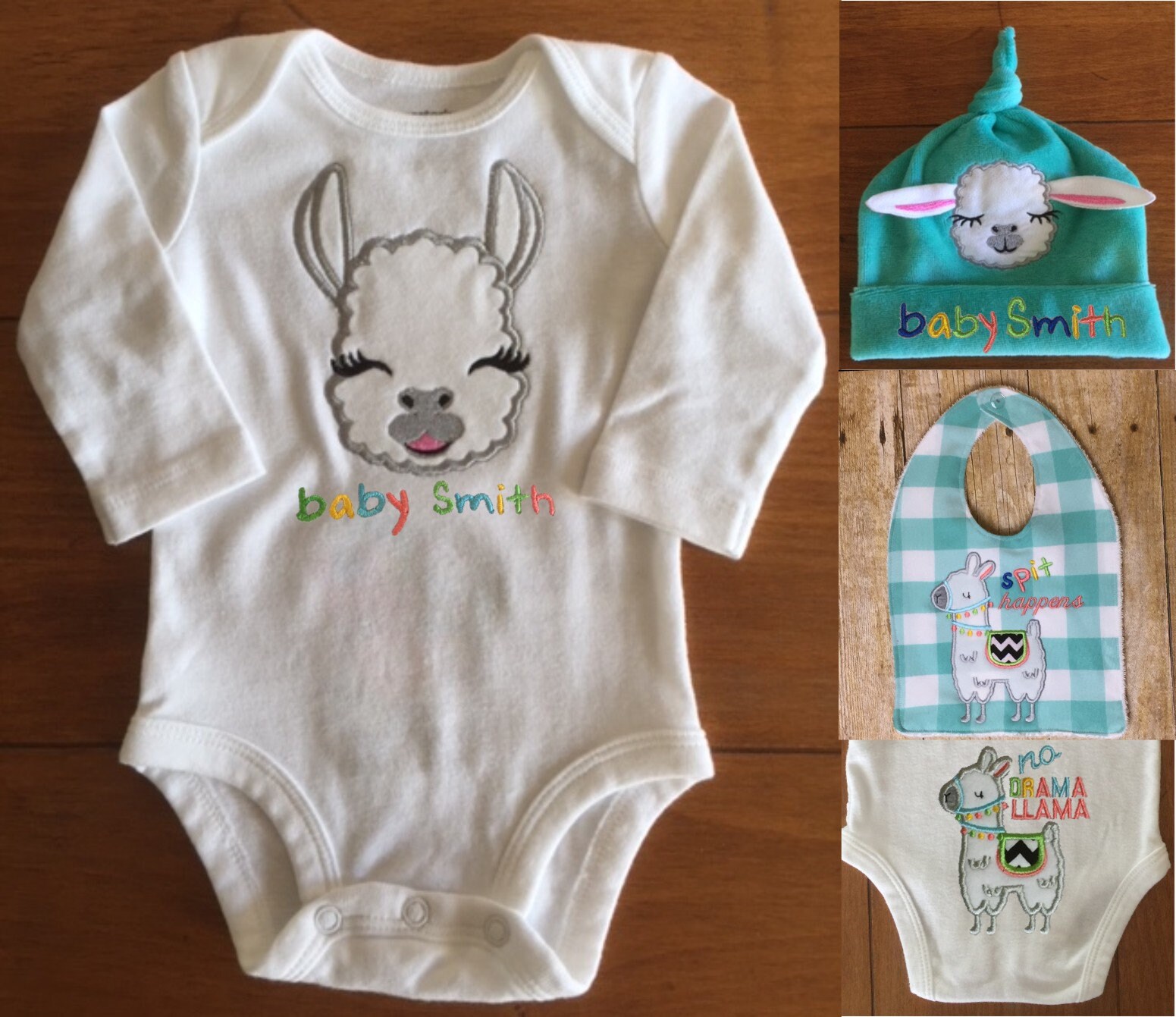 Llama bodysuit outfit baby shower gift llama baby clothes | Etsy