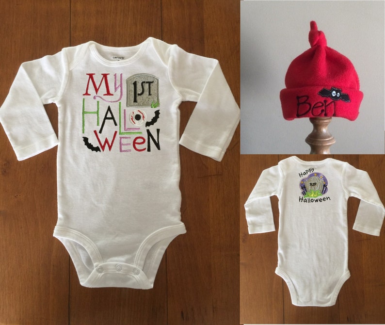 my 1st halloween outfit boy