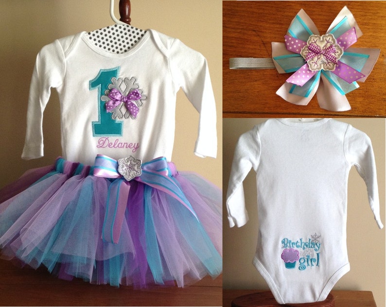 Snowflake Baby Outfit 1st Birthday Outfit Baby Snowflake Etsy
