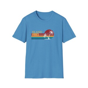 Tropical Island Vibes T-Shirt - Perfect for Summer, Beach Days, Vacation Wear, Unisex Style, Gift for Travelers